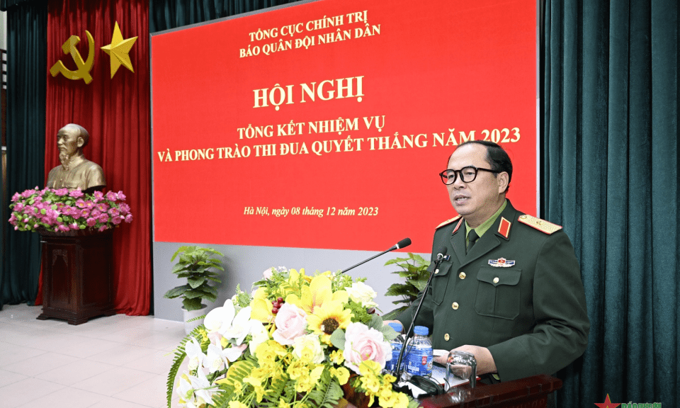 Báo Quân đội nhân dân tổng kết nhiệm vụ và Phong trào Thi đua Quyết thắng năm 2023